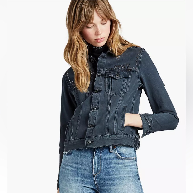 Stay Reckless Lucky Brand Denim Jacket